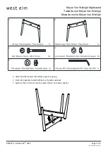 Preview for 2 page of West Elm Meyer Von Wielligh Nightstand Manual