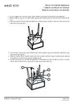 Preview for 3 page of West Elm Meyer Von Wielligh Nightstand Manual