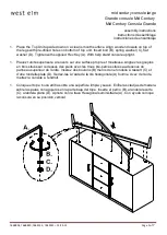 Preview for 5 page of West Elm Mid Century 7668804 Assembly Instructions Manual