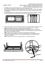 Предварительный просмотр 2 страницы West Elm Mid-Century Bench 1861132 Assembly Instructions