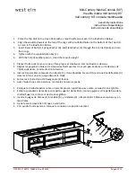 Preview for 6 page of West Elm Mid-Century Console Assembly Instructions Manual