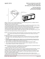 Preview for 11 page of West Elm Mid-Century Console Assembly Instructions Manual