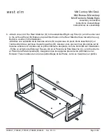 Preview for 5 page of West Elm Mid Century Mini Assembly Instructions Manual