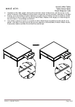 Preview for 3 page of West Elm Nook Coffee Table 3795374 Assembly Instructions