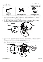 Предварительный просмотр 2 страницы West Elm Pearl 907753 Quick Start Manual