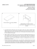 Preview for 2 page of West Elm Rustic storage desk CpA top mango 1203660 Assembly Instructions