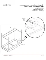 Preview for 3 page of West Elm Rustic storage desk CpA top mango 1203660 Assembly Instructions