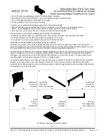 Предварительный просмотр 1 страницы West Elm Stella 6140334 Quick Start Manual