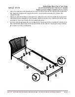 Предварительный просмотр 2 страницы West Elm Stella 6140334 Quick Start Manual