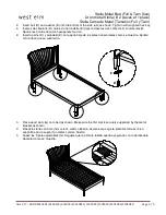 Предварительный просмотр 3 страницы West Elm Stella 6140334 Quick Start Manual