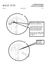 Preview for 15 page of West Elm Streamline 2098125 Assembly Instructions Manual