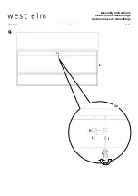 Preview for 16 page of West Elm Streamline 2098125 Assembly Instructions Manual