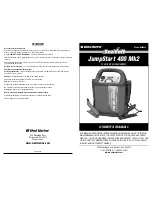 West Marine JumpStart 400 Mk2 Owner'S Manual preview