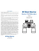 West Marine Raiatea 7X50 Instructions For Use preview