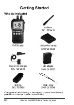 Preview for 8 page of West Marine VHF85 Owner'S Manual