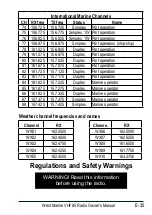 Preview for 41 page of West Marine VHF85 Owner'S Manual