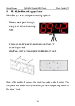 Предварительный просмотр 20 страницы West Ocean WS-604 User Manual