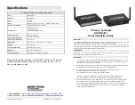 Preview for 1 page of West Penn Wire AV-IP-NC811 Quick Installation Manual