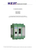 WEST POS-124-U-ETC Technical Documentation Manual предпросмотр