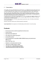 Preview for 7 page of WEST PQP-171-P Technical Documentation Manual