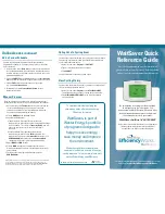Preview for 1 page of Westar Energy WattSaver Quick Reference Manual