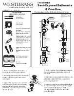 WESTBRASS 493144HRHBJB Installation Instructions предпросмотр