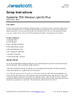 Preview for 1 page of Westcott 4898 Setup Instructions