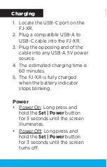 Preview for 3 page of Westcott FJ-XR Quick Start Manual