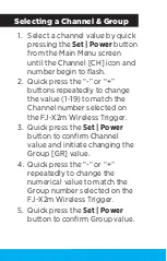 Preview for 5 page of Westcott FJ-XR Quick Start Manual