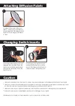 Preview for 4 page of Westcott MANNY ORTIZ BEAUTY DISH SWITCH Quick Start Manual