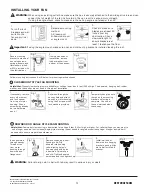 Предварительный просмотр 4 страницы Westcraft 7775697 Installation And Operation Instruction Manual