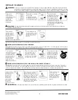 Предварительный просмотр 11 страницы Westcraft 7775697 Installation And Operation Instruction Manual