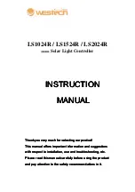 Предварительный просмотр 1 страницы WESTECH 1944 Instruction Manual