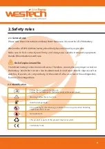 Preview for 9 page of WESTECH 4258 Instructions For Use Manual