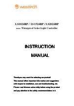 WESTECH LandStar LS1024RP Instruction Manual предпросмотр