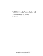 WESTECH S6 User Manual preview