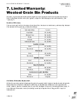 Предварительный просмотр 25 страницы Westeel Bin on Hopper Pea Installation And Storage Instructions