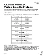 Preview for 35 page of Westeel Full Floor Aeration System Installation And Storage Instructions