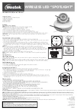 Preview for 1 page of WESTEK LPL748W Owner'S Manual