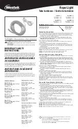 Preview for 1 page of WESTEK RW6B Quick Start Manual