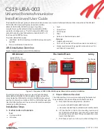 Westell CS19-URA-003 Installation And User Manual предпросмотр