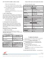 Preview for 4 page of Westell CS19-URA-003 Installation And User Manual