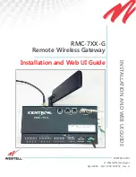 Westell RMC-7XX-G Installation Manual предпросмотр