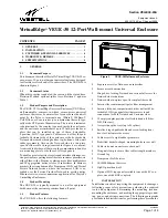 Westell VirtualEdge VEUE-30 Manual предпросмотр