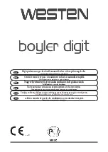 Westen boyler digit Instruction Manual For Users And Fitters предпросмотр