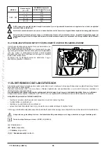 Preview for 98 page of Westen Pulsar E Operating And Installation Instructions