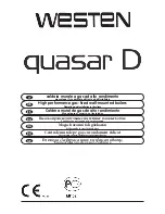 Westen quasar D Operating And Installation Instructions предпросмотр