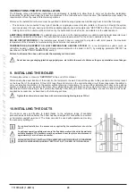 Preview for 28 page of Westen Quasar E Operating And Installation Instructions