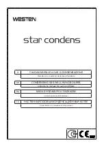 Preview for 1 page of Westen STAR CONDENS Instruction Manual For Users And Fitters