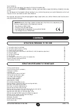 Preview for 36 page of Westen Star Digit 1.240 Fi Instructions For The User And The Installer